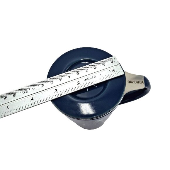 Davids Tea Perfect Mug Lid Infuser Starry Sky Color Changing Retired READ 12 oz - Picture 7 of 10